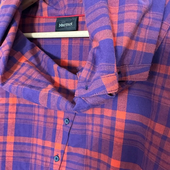 Marmot  Aldasoro Lightweight Flannel Shirt - Women’s M - Picture 6 of 6